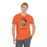 Steve Young San Francisco 49ers, Soft Cotton Bella and Canvas Short Sleeve Tee shirt