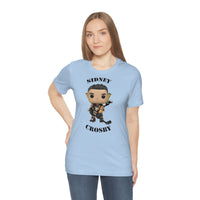 Sidney Crosby Pittsburgh Penguins, Soft Cotton Bella and Canvas Short Sleeve Tee shirt