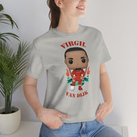 Virgil Van Dijk Liverpool, Soft Cotton Bella and Canvas Short Sleeve Tee shirt