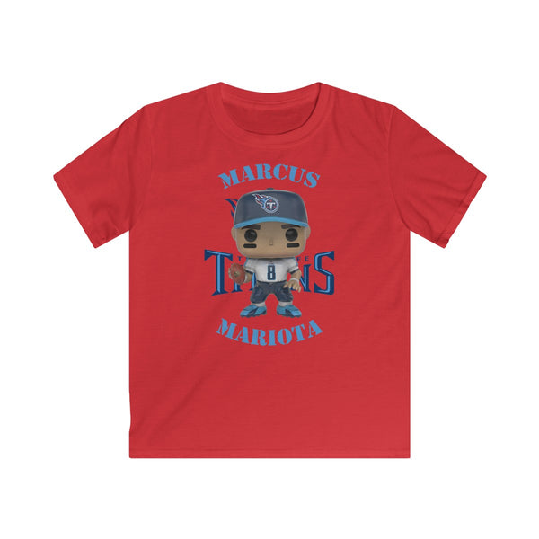 Marcus Mariota Tennessee Titans, Kids Gildan Softstyle Tee Shirt