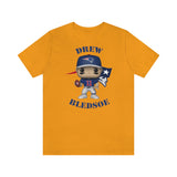 Drew Bledsoe New England Patriots, Soft Cotton Bella and Canvas Short Sleeve Tee shirt
