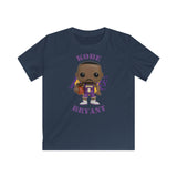 Kobe Bryant L.A Lakers (Purple), Kids Gildan Softstyle Tee Shirt