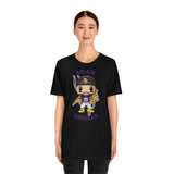 Adam Thielen Minnesota Vikings, Soft Cotton Bella and Canvas Short Sleeve Tee shirt