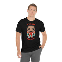 Virgil Van Dijk Liverpool, Soft Cotton Bella and Canvas Short Sleeve Tee shirt