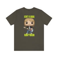 Kurt Cobain Nirvana, Soft Cotton Bella and Canvas Short Sleeve Tee shirt