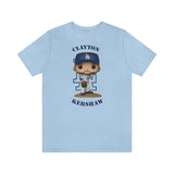 Clayton Kershaw L.A Dodgers, Soft Cotton Bella and Canvas Short Sleeve Tee shirt