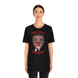 Pierre-Emerick Aubameyang Arsenal, Soft Cotton Bella and Canvas Short Sleeve Tee shirt