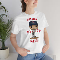 Chris Sale Boston Red Sox, Soft Cotton Bella and Canvas Short Sleeve Tee shirt