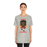 Marcus Rashford Manchester United, Soft Cotton Bella and Canvas Short Sleeve Tee shirt
