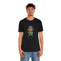 Russell Wilson Seattle Seahawks (Green), Soft Cotton Bella and Canvas Short Sleeve Tee shirt