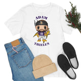 Adam Thielen Minnesota Vikings, Soft Cotton Bella and Canvas Short Sleeve Tee shirt