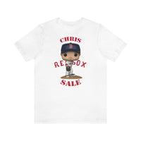 Chris Sale Boston Red Sox, Soft Cotton Bella and Canvas Short Sleeve Tee shirt