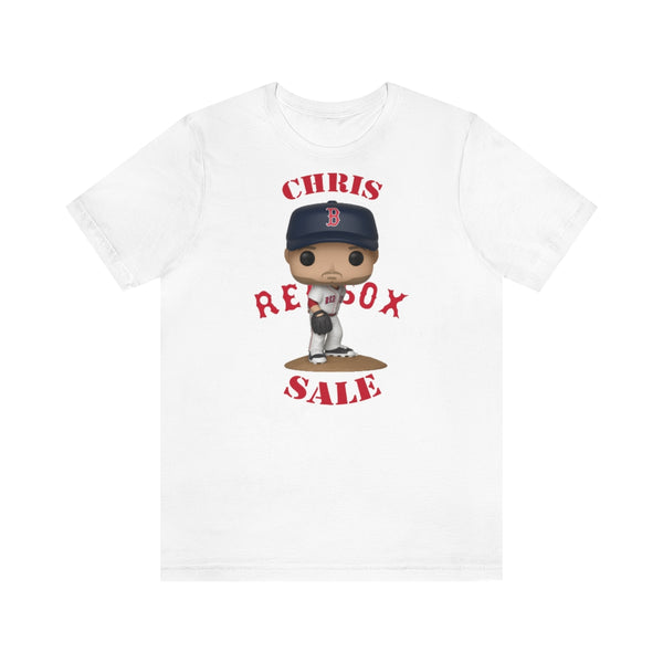Chris Sale Boston Red Sox, Soft Cotton Bella and Canvas Short Sleeve Tee shirt