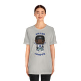 Amari Cooper Dallas Cowboys, Soft Cotton Bella and Canvas Short Sleeve Tee shirt