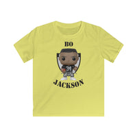 Bo Jackson Oakland Raiders, Kids Gildan Softstyle Tee Shirt