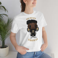 Michael Thomas New Orleans Saints, Soft Cotton Bella and Canvas Short Sleeve Tee shirt
