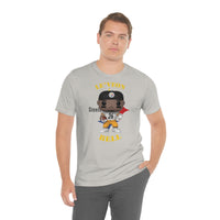 Leveon Bell Pittsburgh Steelers, Soft Cotton Bella and Canvas Short Sleeve Tee shirt