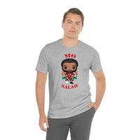 Mo Salah Liverpool, Soft Cotton Bella and Canvas Short Sleeve Tee shirt