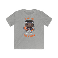 Walter Payton Chicago Bears (Dark Jersey), Kids Gildan Softstyle Tee Shirt