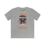 Walter Payton Chicago Bears (Dark Jersey), Kids Gildan Softstyle Tee Shirt
