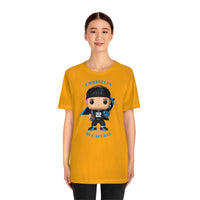 Christian McCaffrey Carolina Panthers, Soft Cotton Bella and Canvas Short Sleeve Tee shirt