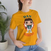 Dan Marino Miami Dolphins, Soft Cotton Bella and Canvas Short Sleeve Tee shirt