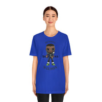 Russell Wilson Seattle Seahawks (Large), Soft Cotton Bella and Canvas Short Sleeve Tee shirt