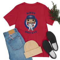 Kris Bryant Chicago Cubs, Soft Cotton Bella and Canvas Short Sleeve Tee shirt