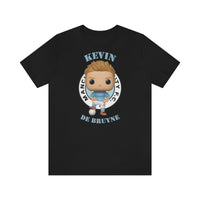 Kevin De Bruyne Manchester City, Soft Cotton Bella and Canvas Short Sleeve Tee shirt