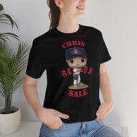 Chris Sale Boston Red Sox, Soft Cotton Bella and Canvas Short Sleeve Tee shirt