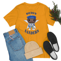 Deion Sanders Dallas Cowboys, Soft Cotton Bella and Canvas Short Sleeve Tee shirt
