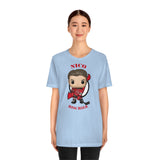 Nico Hischier New Jersey Devils, Soft Cotton Bella and Canvas Short Sleeve Tee shirt