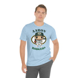 Aaron Rodgers Green Bay Packers, Soft Cotton Bella and Canvas Short Sleeve Tee shirt