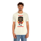 Marcus Rashford Manchester United, Soft Cotton Bella and Canvas Short Sleeve Tee shirt