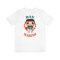 Dan Marino Miami Dolphins, Soft Cotton Bella and Canvas Short Sleeve Tee shirt
