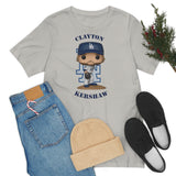 Clayton Kershaw L.A Dodgers, Soft Cotton Bella and Canvas Short Sleeve Tee shirt