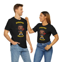 Jerome Bettis Pittsburgh Steelers, Soft Cotton Bella and Canvas Short Sleeve Tee shirt