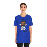 Zeke Elliott Dallas Cowboys (Throwback), Soft Cotton Bella and Canvas Short Sleeve Tee shirt