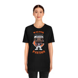 Walter Payton Chicago Bears (Dark), Soft Cotton Bella and Canvas Short Sleeve Tee shirt