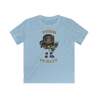 Todd Gurley L.A Rams (Large), Kids Gildan Softstyle Tee Shirt