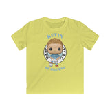 Kevin De Bruyne Manchester City, Kids Gildan Softstyle Tee Shirt