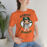 Aaron Rodgers Green Bay Packers, Soft Cotton Bella and Canvas Short Sleeve Tee shirt