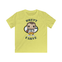 Brett Farve Green Bay Packers, Kids Gildan Softstyle Tee Shirt
