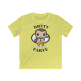 Brett Farve Green Bay Packers, Kids Gildan Softstyle Tee Shirt