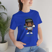 Russell Wilson Seattle Seahawks, Soft Cotton Bella and Canvas Short Sleeve Tee shirt