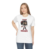 Tom Brady, Tampa Bay Buccaneers Soft Cotton Bella and Canvas Short Sleeve Tee shirt