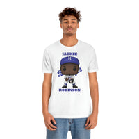 Jackie Robinson L.A/Brooklyn Dodgers, Soft Cotton Bella and Canvas Short Sleeve Tee shirt