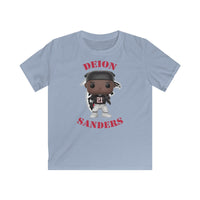 Deion Sanders Atlanta Falcons, Kids Gildan Softstyle Tee Shirt