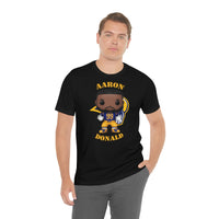 Aaron Donald L.A Rams, Soft Cotton Bella and Canvas Short Sleeve Tee shirt
