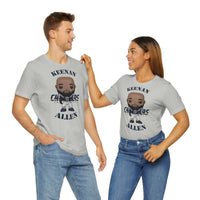 Keenan Allen L.A Chargers, Soft Cotton Bella and Canvas Short Sleeve Tee shirt